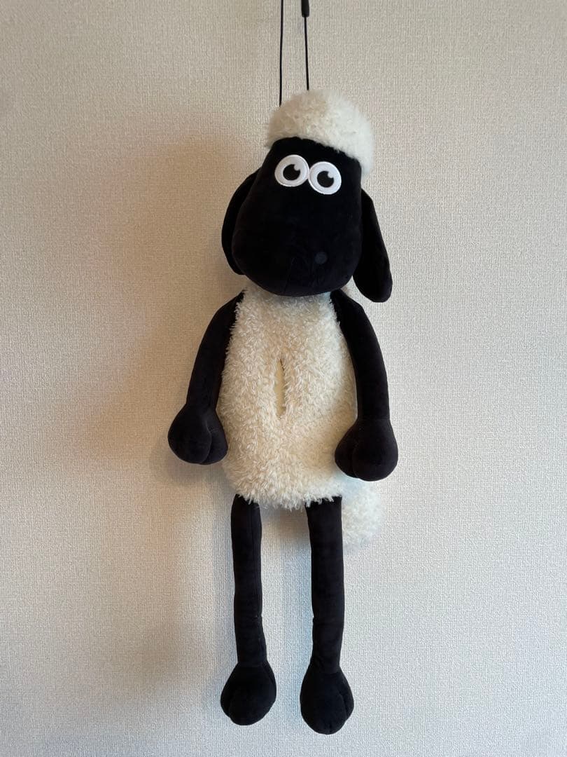 ひつじのショーン おすわりぬいぐるみティッシュカバー