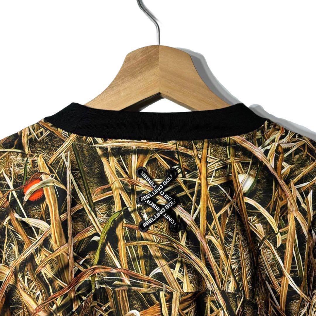 ラッセルノ 2WAY プルオーバー ブルゾン パンツ カモ セットアップ L上下