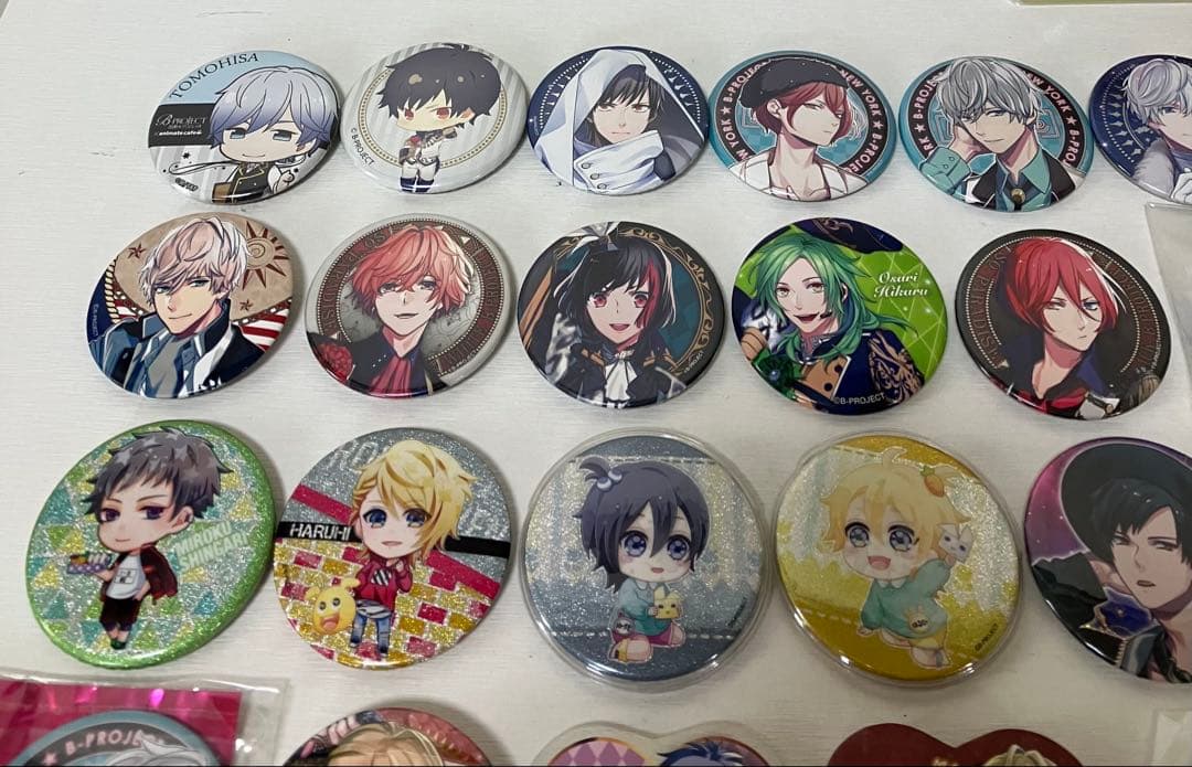 プロジェクトB 缶バッジ　アクリルキーホルダー　まとめ売り