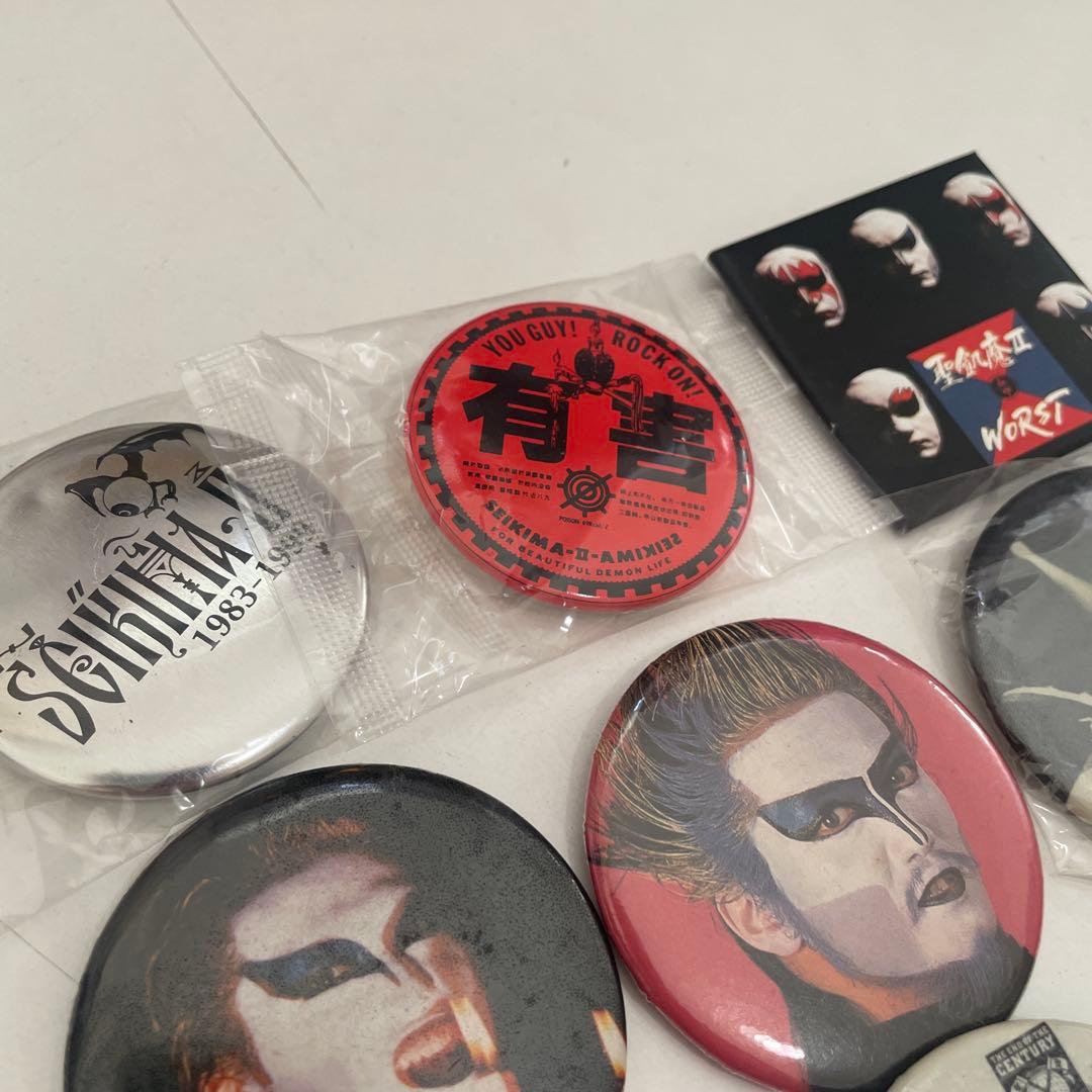 聖飢魔II 缶バッジ　まとめ売り　当時品