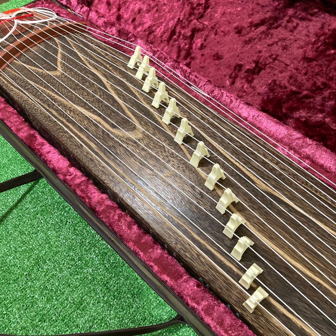 ゼンオン 文化琴 13弦 和楽器 ケース付き