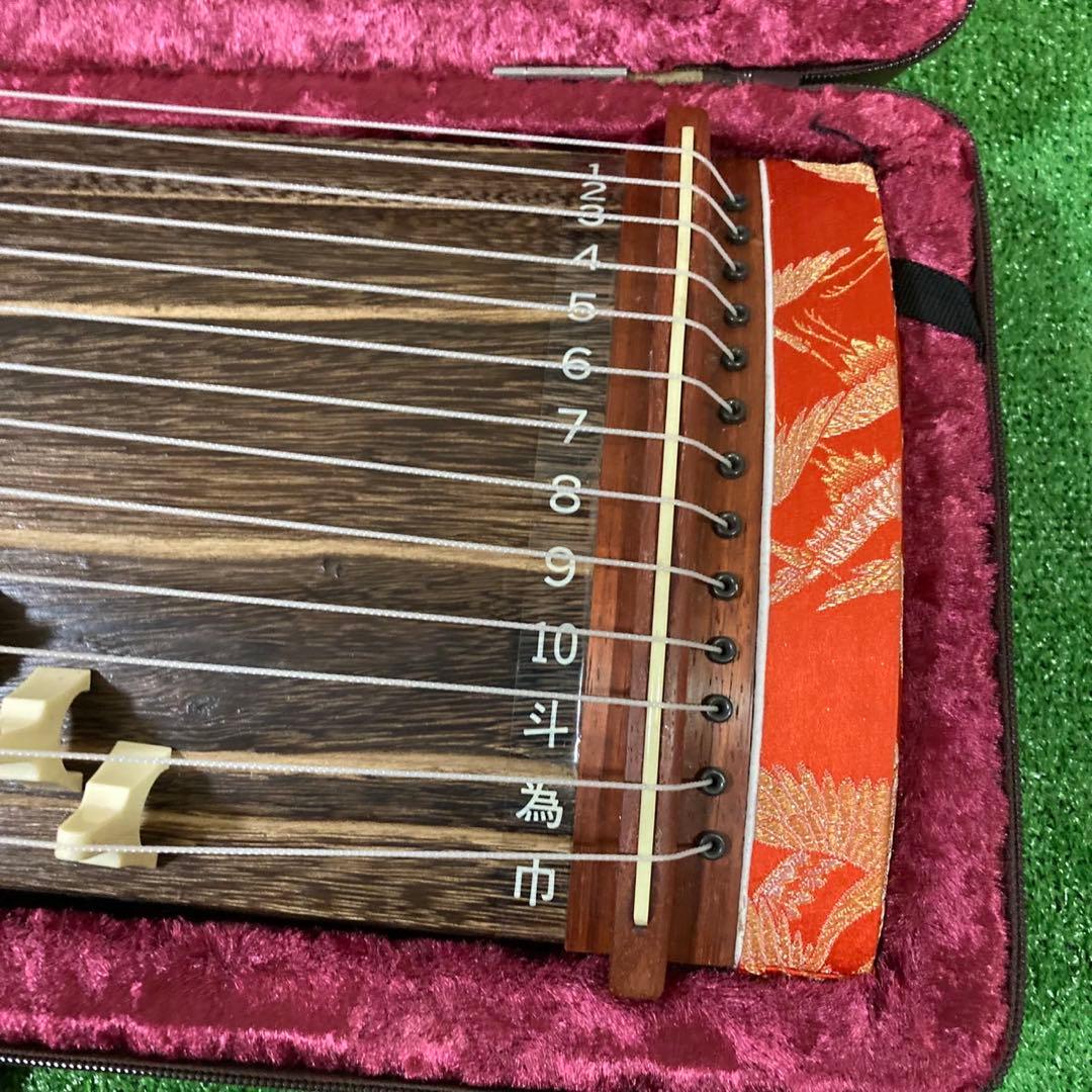 ゼンオン 文化琴 13弦 和楽器 ケース付き