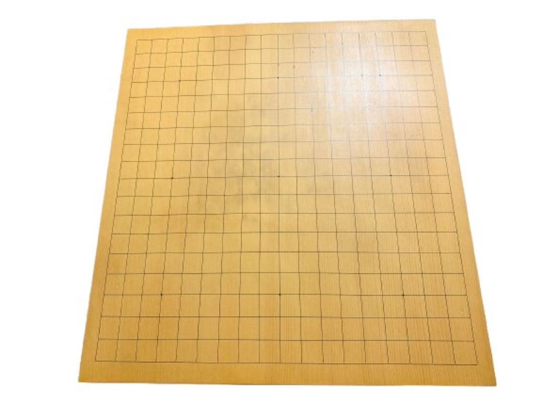 【希少】6.6寸 本榧 囲碁盤セット ヘソ 脚付き 桐箱 碁笥付き