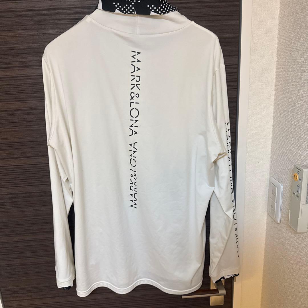MARK & LONA メンズシャツ サイズ52 ホワイト