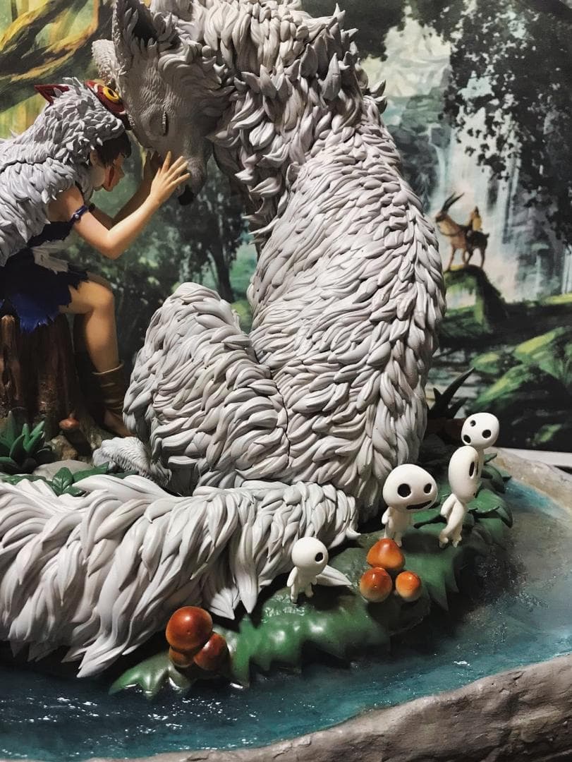 もののけ姫　サン　フィギア　宮崎駿　　 約30ｃｍ　巨大フィギア