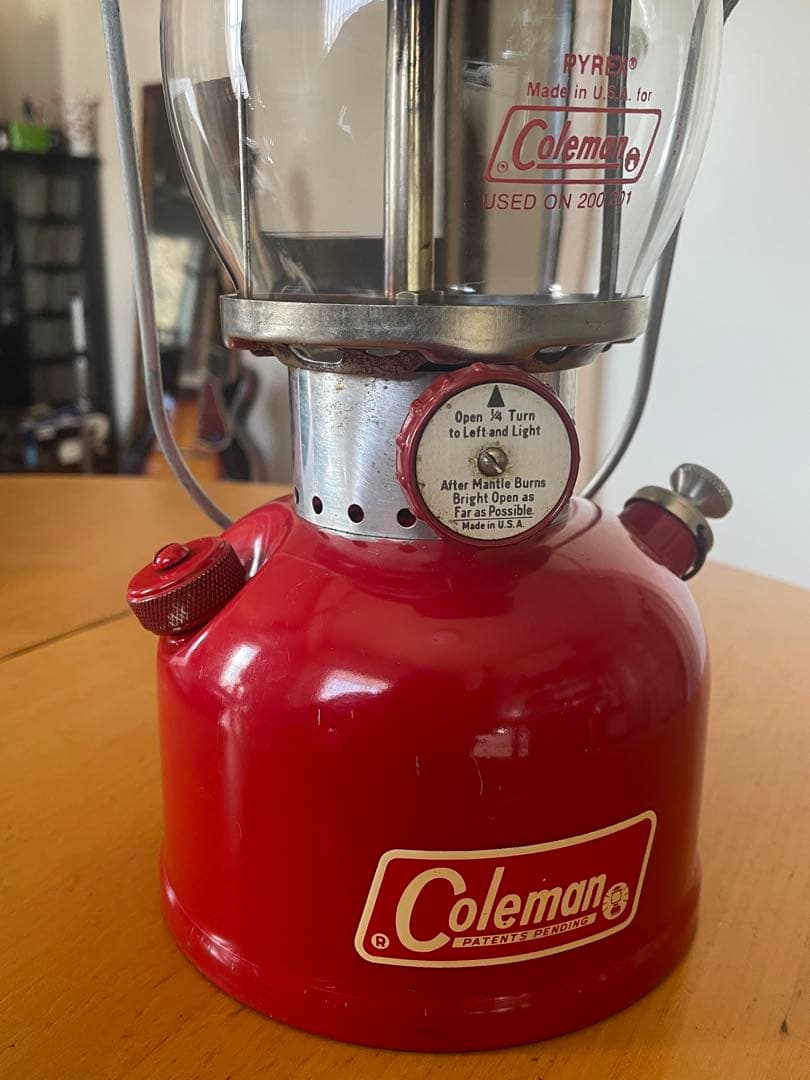 Coleman☆コールマン ランタン 200A 1964年12月 パテペン 美品