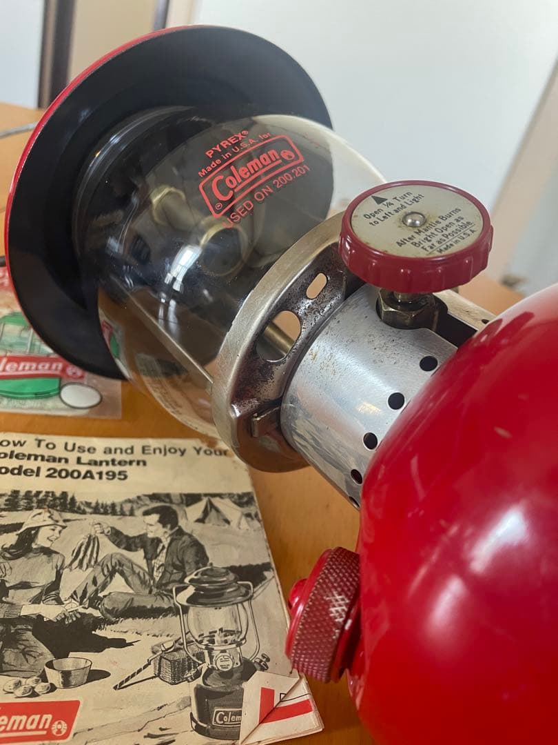 Coleman☆コールマン ランタン 200A 1964年12月 パテペン 美品