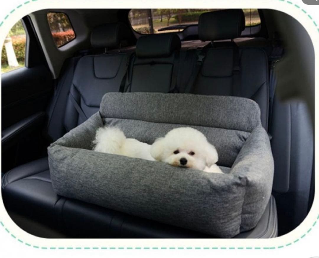 ふかふかドライブベッド　ドライブボックス　犬猫用