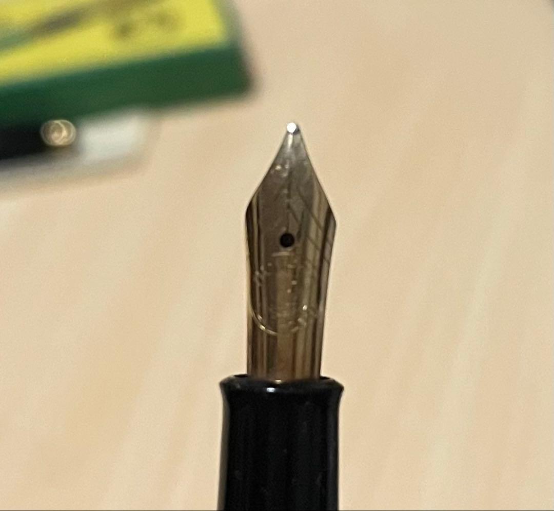 PELIKAN 400 万年筆 グリーンストライプ