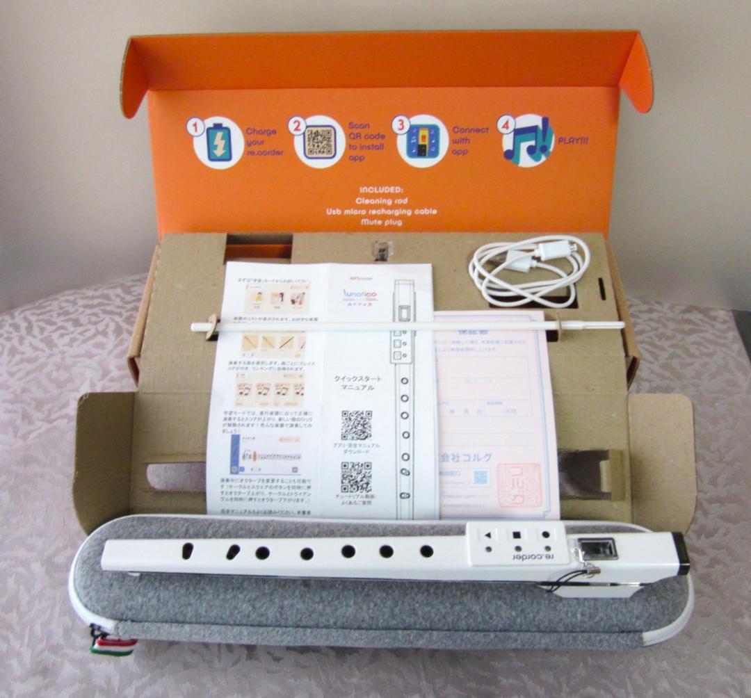 Artinoise re.corder lunaticaホワイト 専用ケース付き