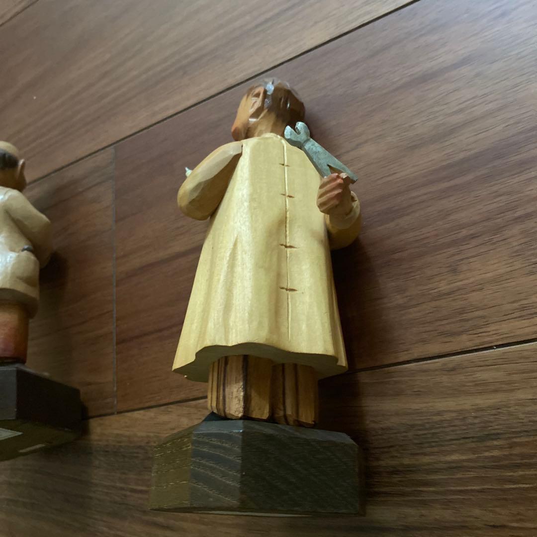 木製人物彫刻 木彫人形　ANRII No.156