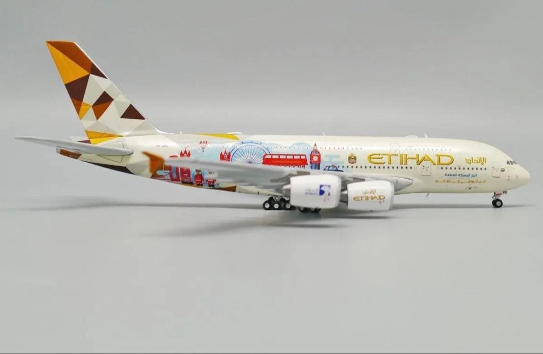 Jcwings エティハド航空 A380 A6-APE 1/400