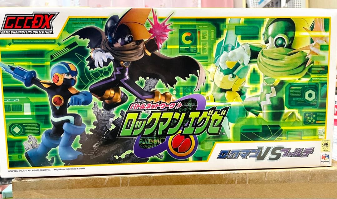 ロックマンエグゼ ロックマンvsフォルテ フィギュア