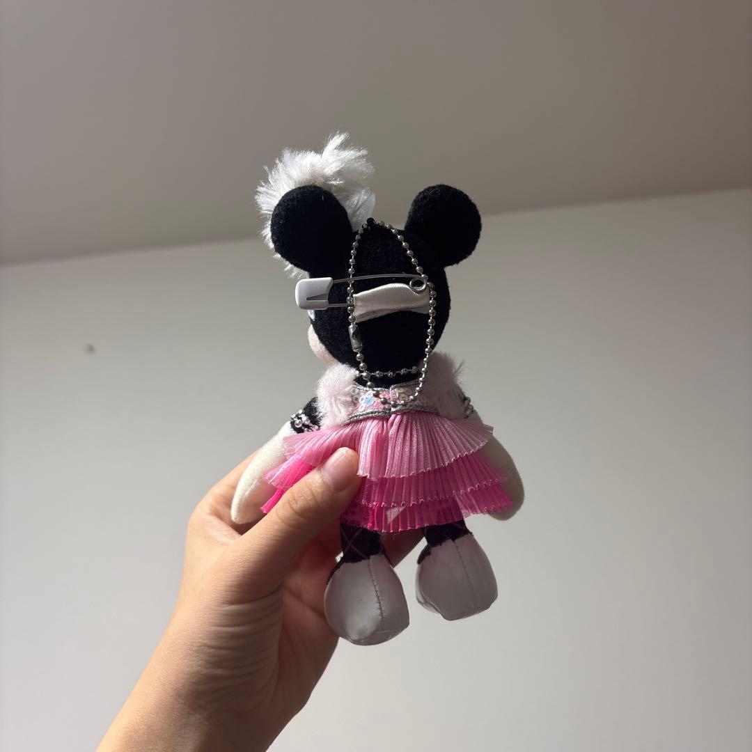 ビックバンドビート ミニー ぬいぐるみ・ぬいぐるみバッジ2点セット