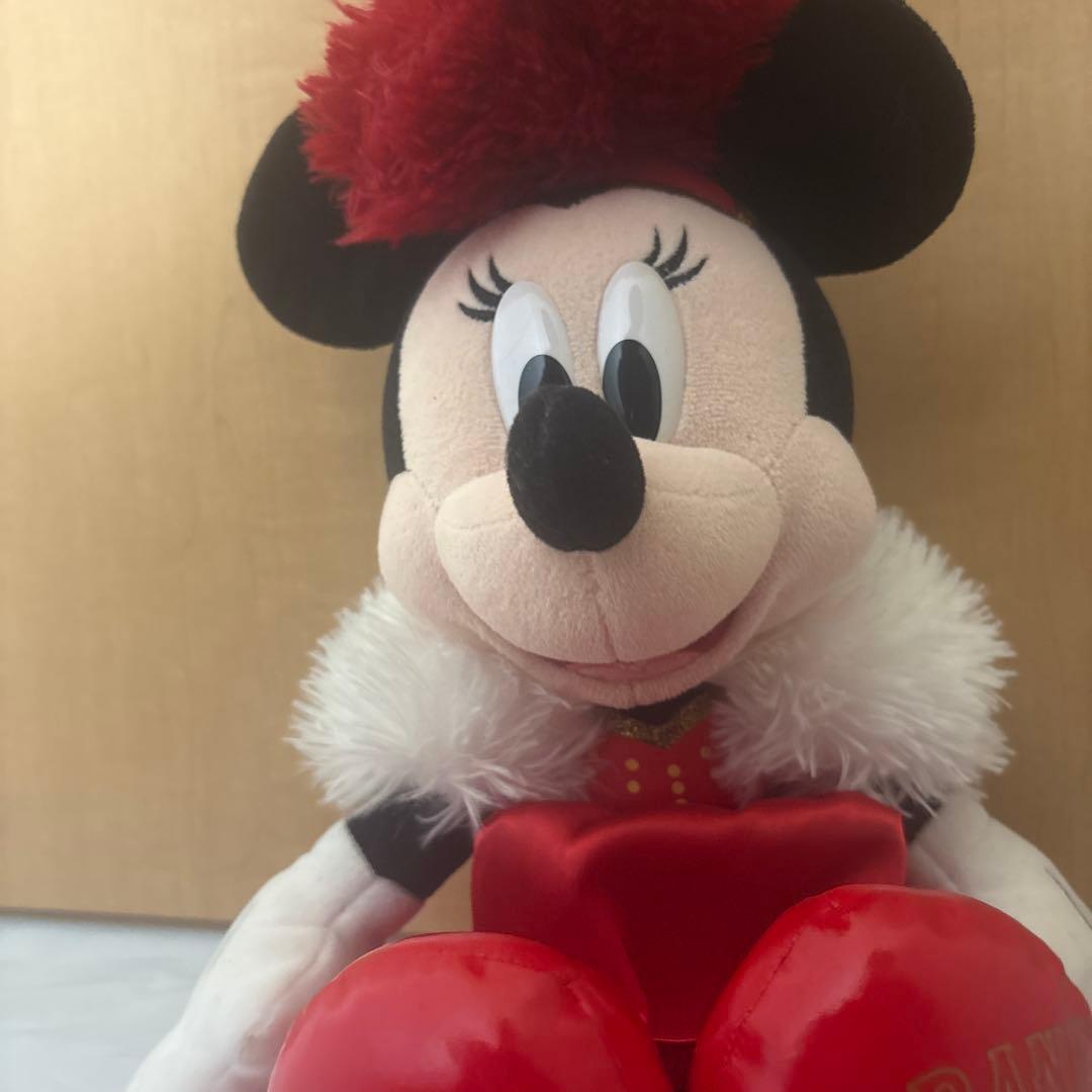 ビックバンドビート ミニー ぬいぐるみ・ぬいぐるみバッジ2点セット