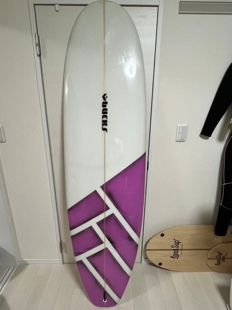 美品！bucksサーフボード6'6ft