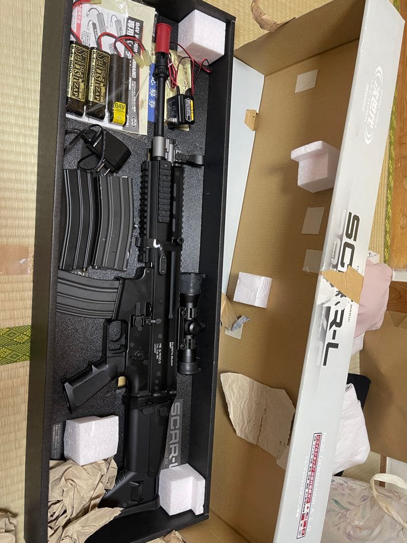 ビ*ー様 次世代　東京マルイ SCAR-L Mk.16 Mod.0、セット…