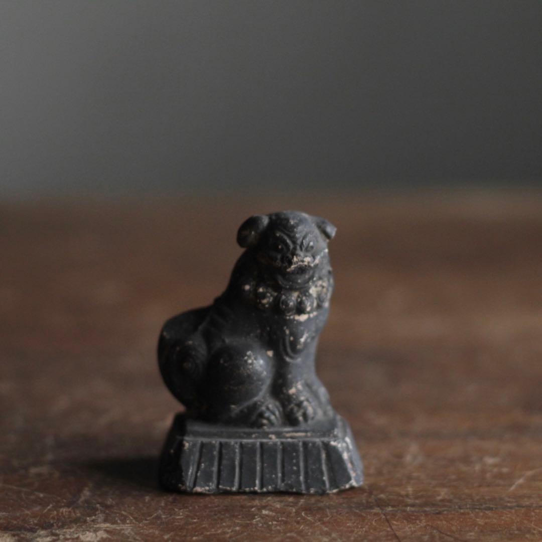 土人形 獅子 古道具 アンティーク 民芸 郷土人形