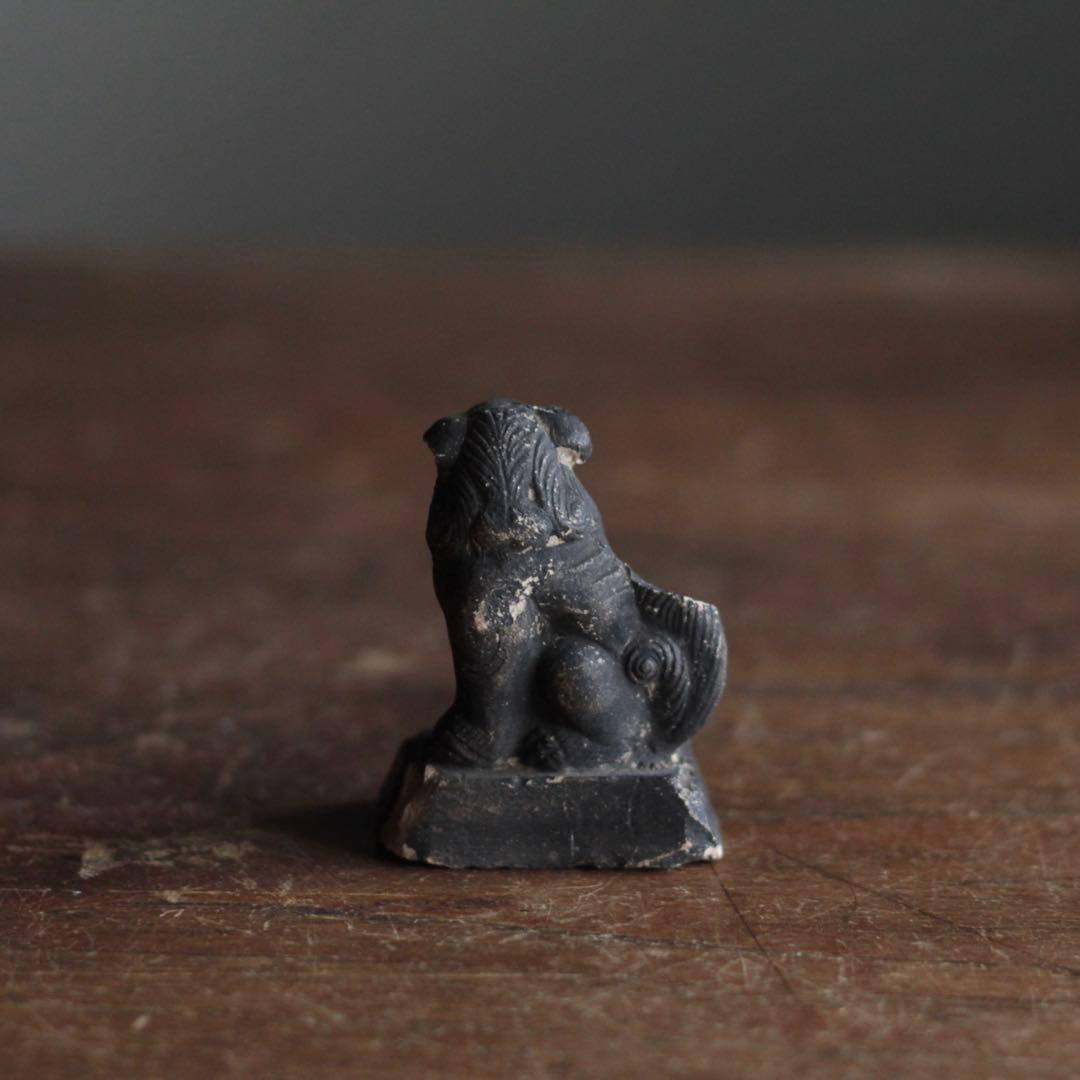 土人形 獅子 古道具 アンティーク 民芸 郷土人形