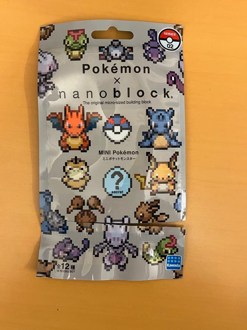 ポケモン　ナノブロック ミニポケットモンスター シリーズ02 ボックス