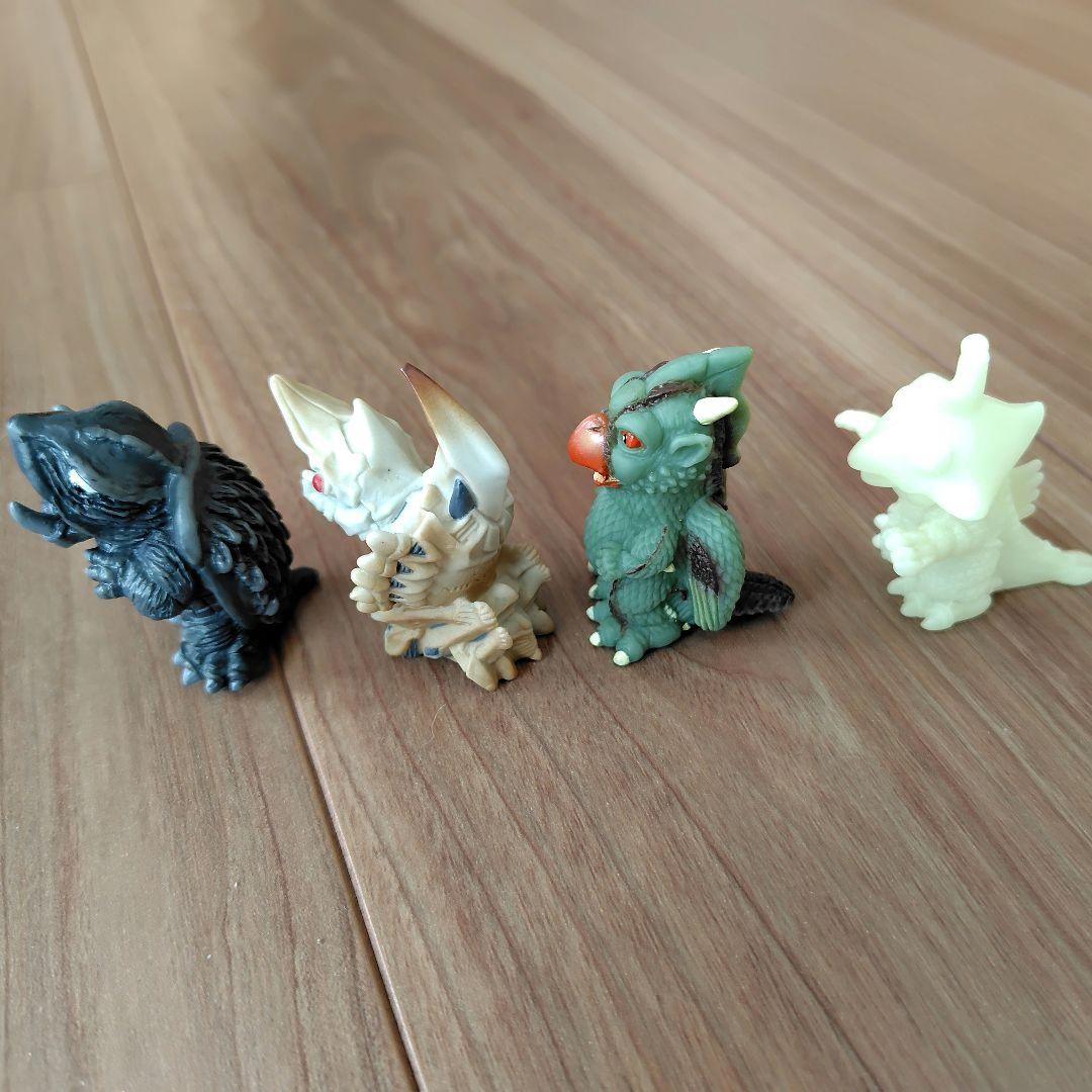 特撮大百科　ミニフィギュア　4体セット