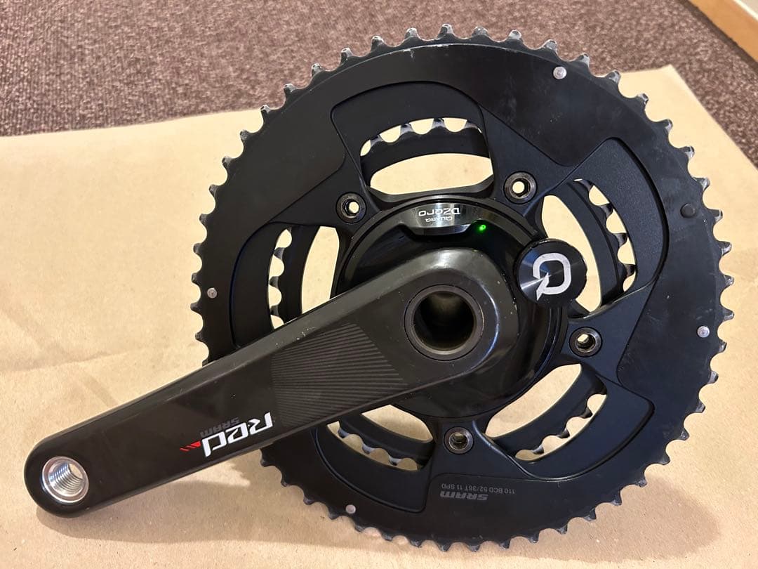 Quarq DZero × SRAM RED eTap クランクセット