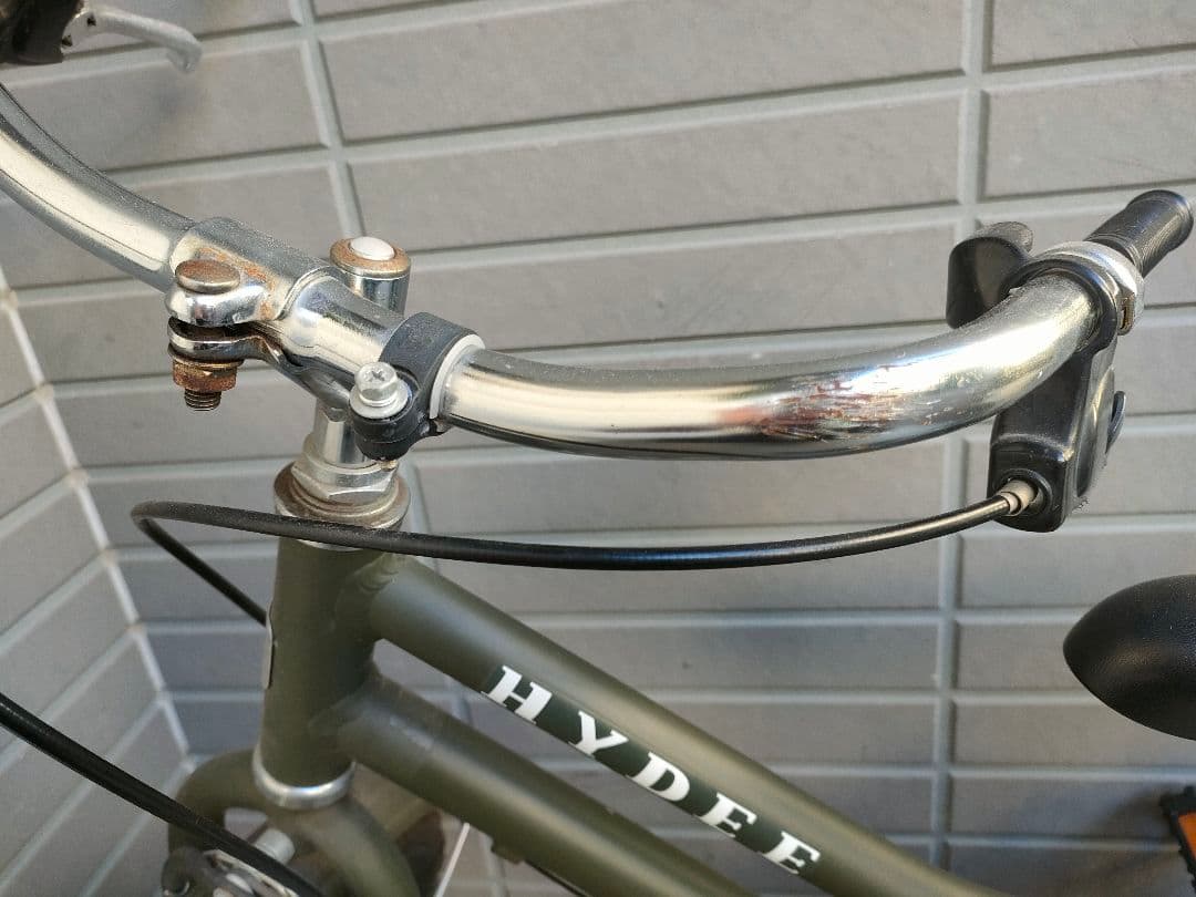 ⚠️引取限定⚠️再値下げ！HYDEE 幼児用自転車 16インチ オリーブグリーン