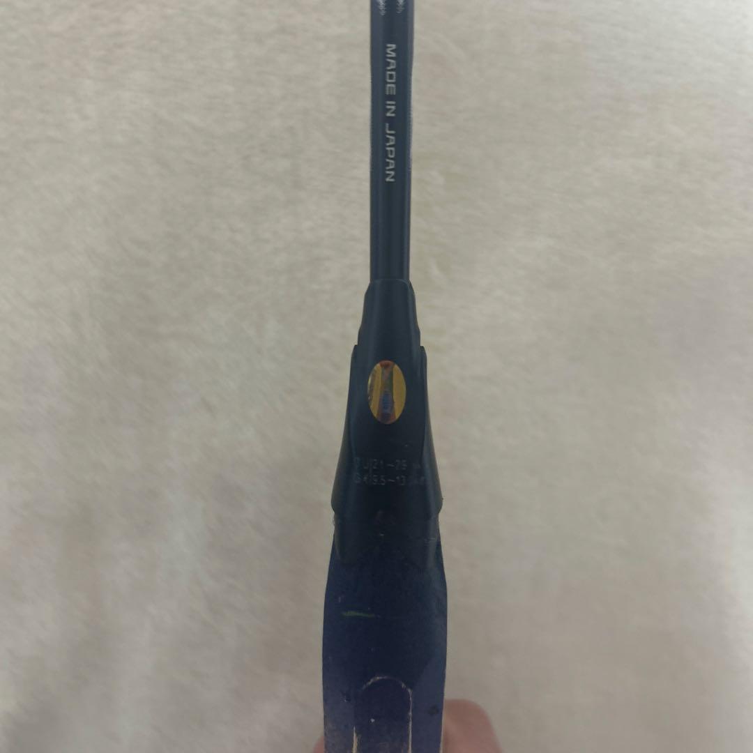 バドミントンラケット アストロクス100zz3ug4　ダークネイビー ジャンク品