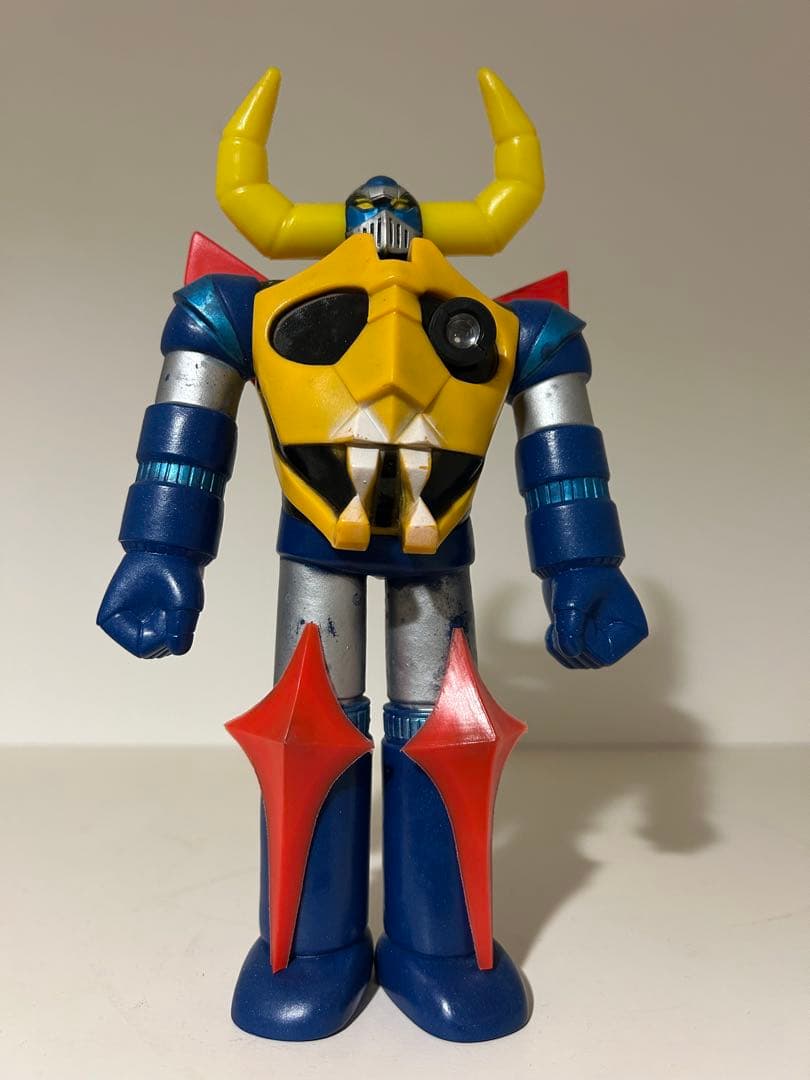 【希少スコープ付】　当時物　ガイキング　ソフビ　旧バンダイ　まんだらけ