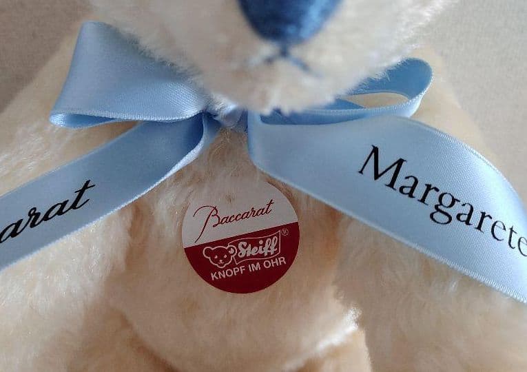 Steiff シュタイフ Baccarat バカラ テディベア　コラボテディベア