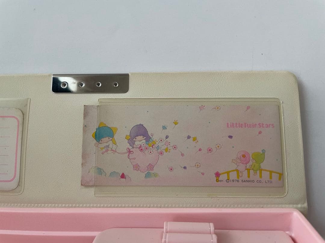 キキララ 筆箱 1976 サンリオ　レトロ　リトルツインスターズ 昭和レトロ