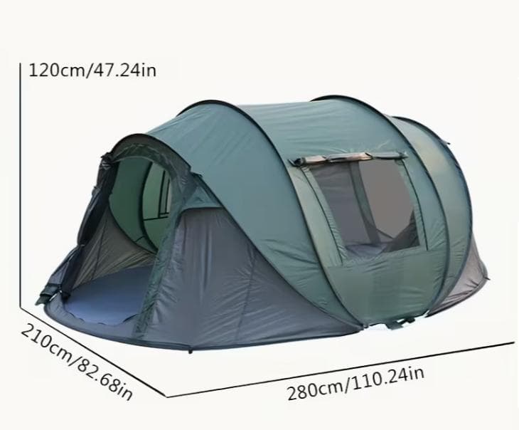 【新品】大型 ワンタッチテント ポップアップテント キャンプ アウトドア