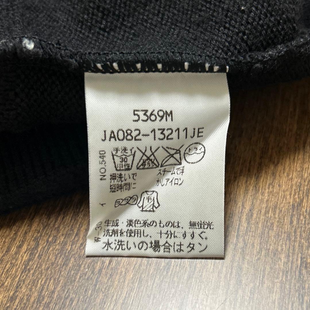 極美品　アダバット　wool　セーター　襟付き　日本製