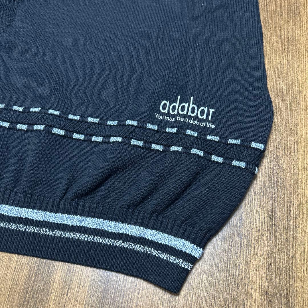 極美品　アダバット　wool　セーター　襟付き　日本製