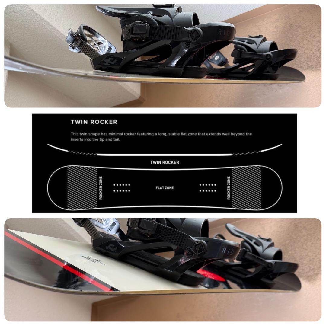 初中級者にオススメ！定番 フラットロッカー ！ RIDE AGENDA 152