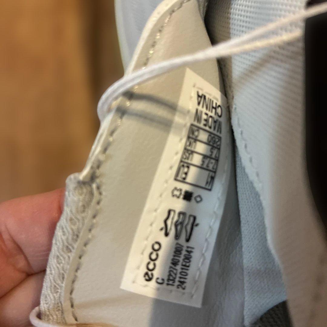 カズちゃんさん専用。ECCO ゴルフシューズ BOAフィット ホワイト