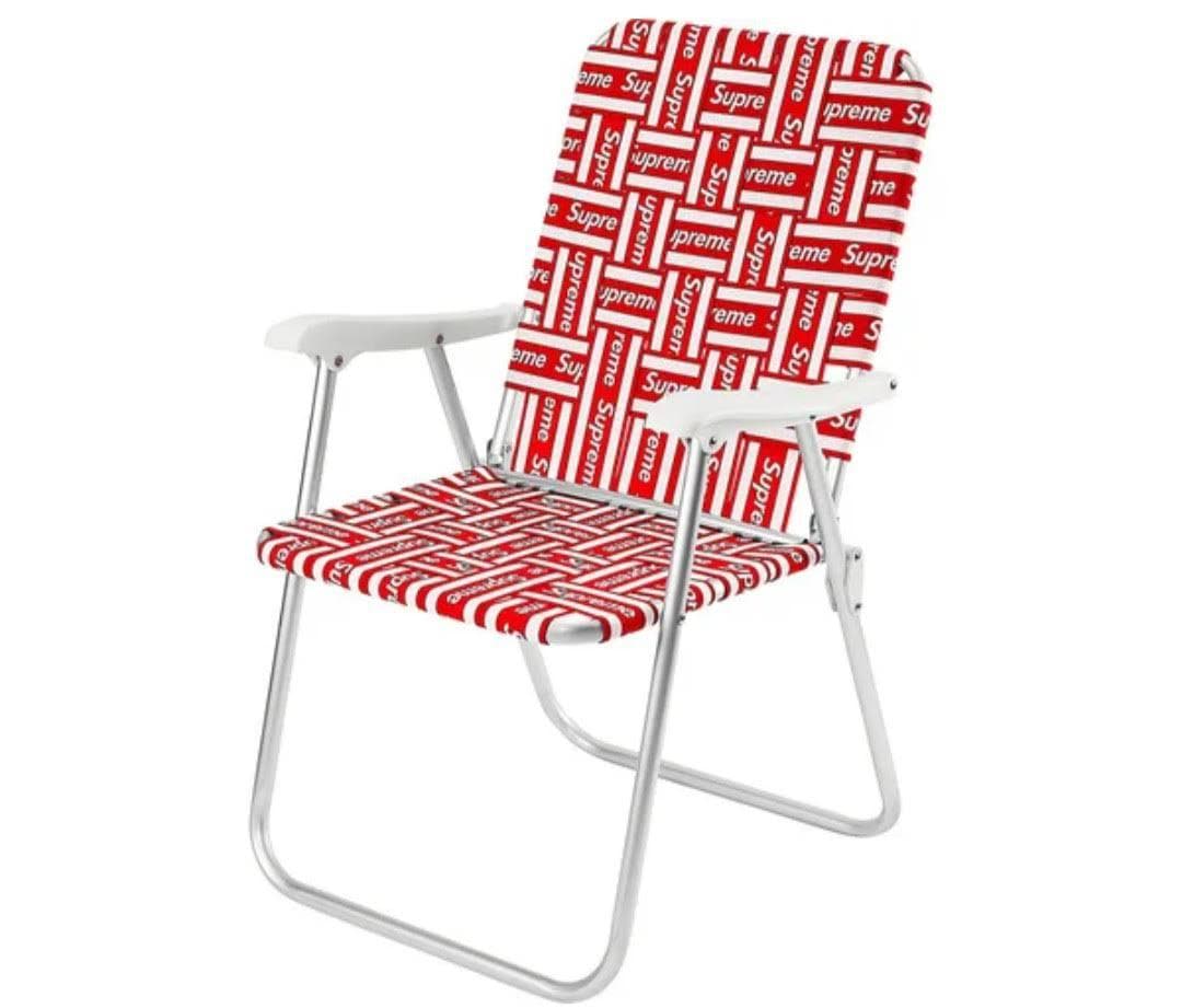 Supreme LAWN CHAIR RED シュプリーム　パイプ椅子