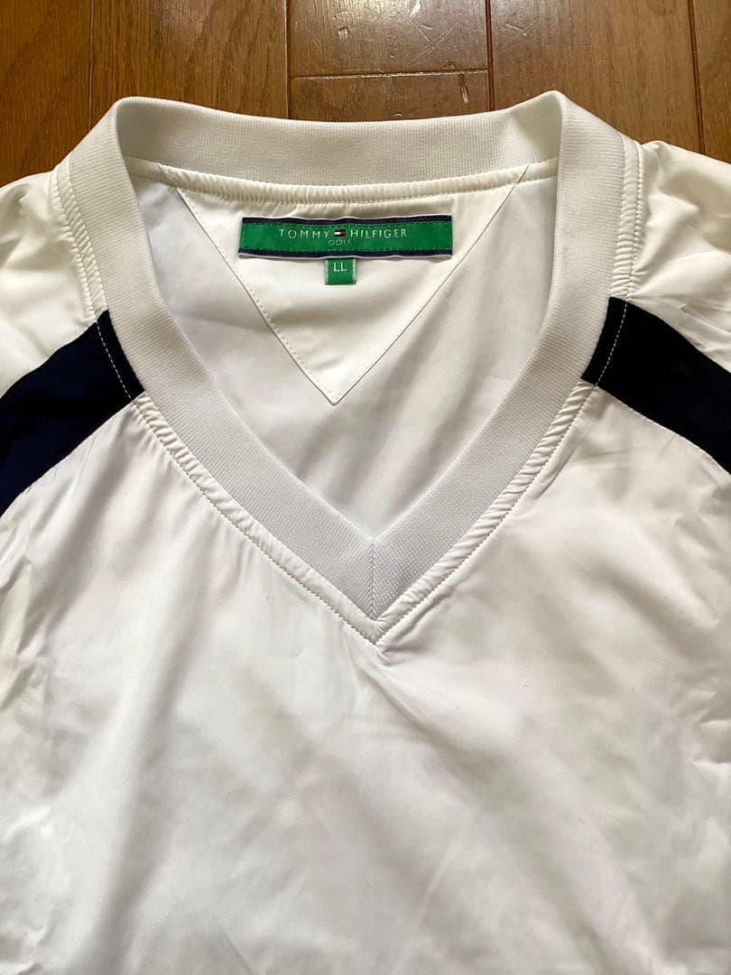 ル*ー様 トミーヒルフィガーゴルフ長袖ウインドプルオーバーLL