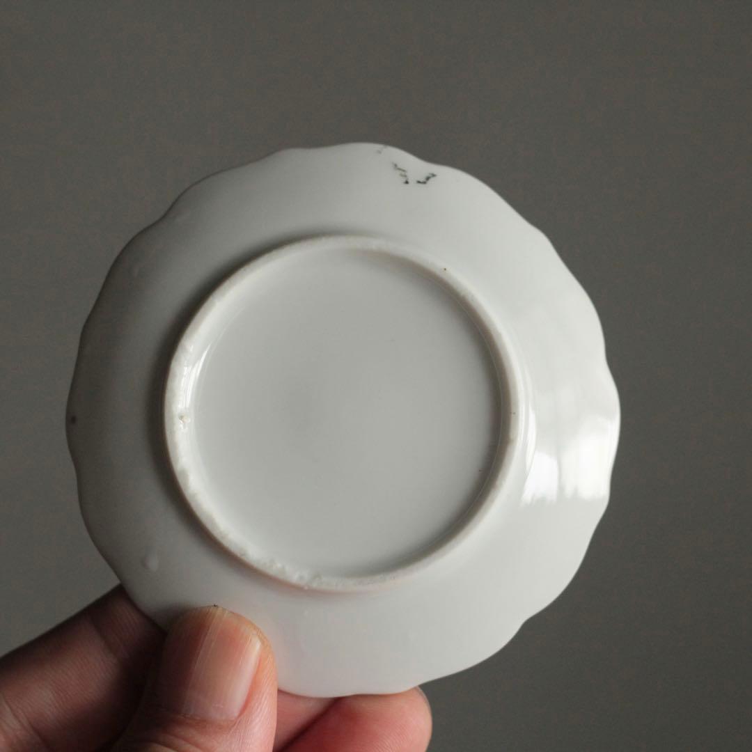 チェコ かわいらしい 小皿 4枚セット 古道具 アンティーク