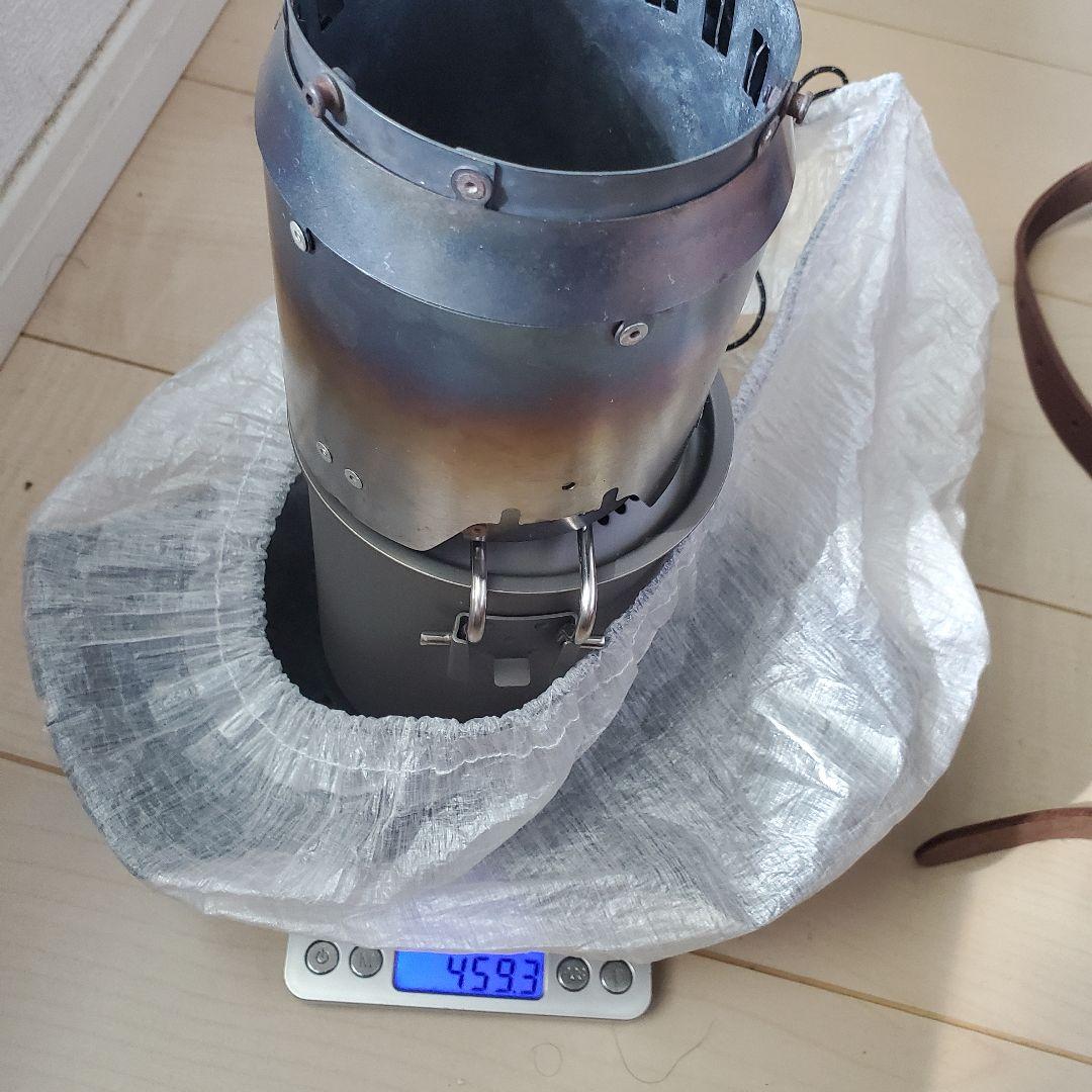 Goshawk チタン　ウッドストーブ　焚き火台　セット