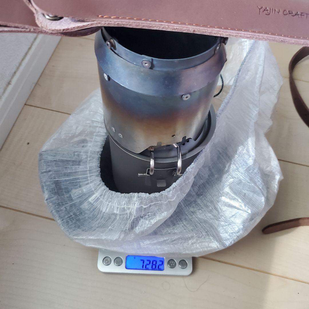 Goshawk チタン　ウッドストーブ　焚き火台　セット