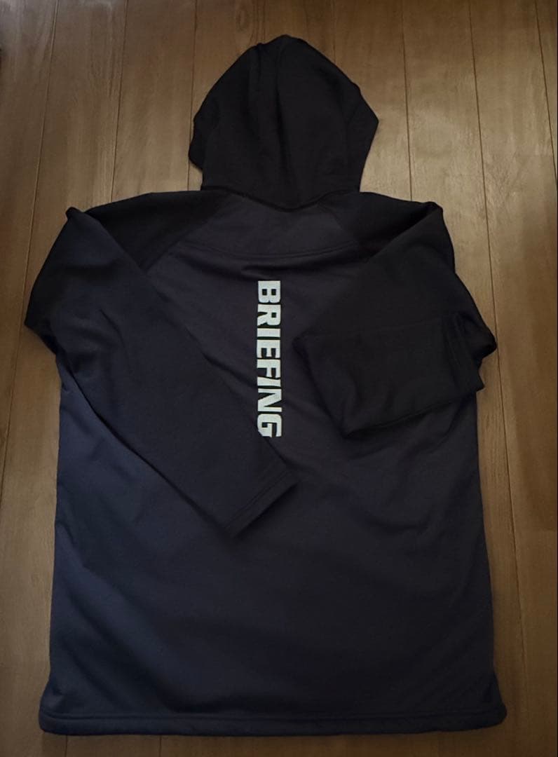 ブリーフィングBRIEFING POLARTEC ネイビー ポーラテックパーカー