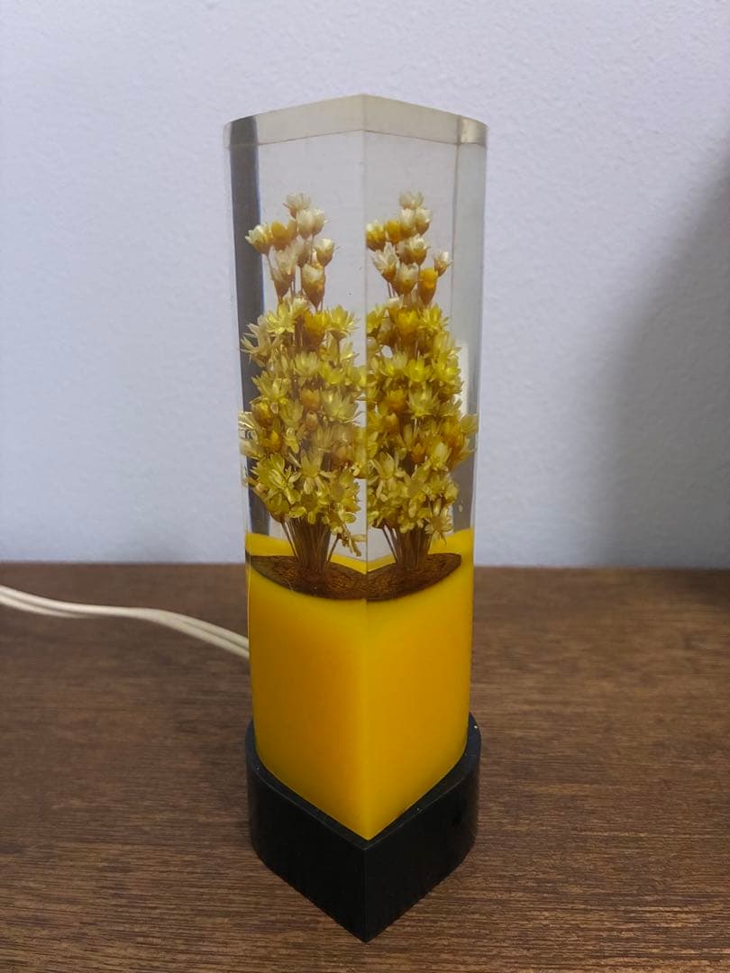 希少 美品 水中花 照明 昭和 レトロ レトロ照明 レトロ雑貨 レトロポップ