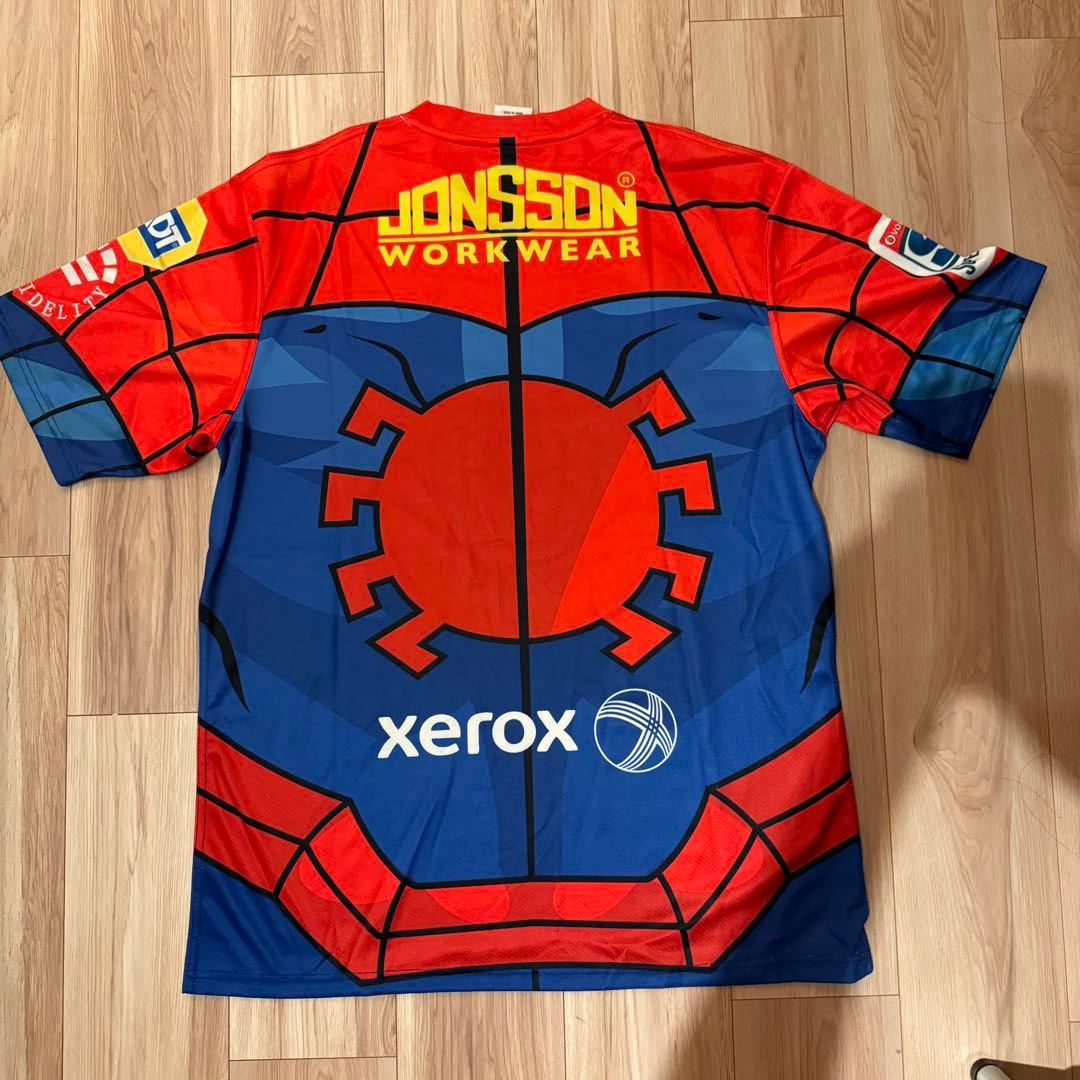 カンタベリー スーパーラグビー ライオンズ スパイダーマン　3xl