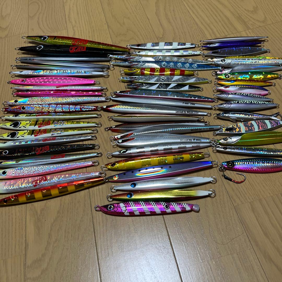 ジギング　メタルジグ 130g〜300g ジグまとめ売り　56個　羽田ジグ