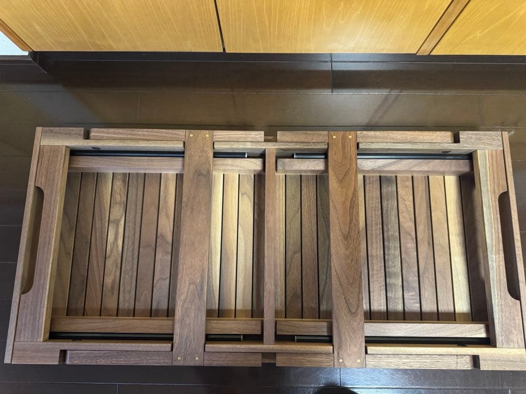 what we want エクステンションテーブル ウォールナット