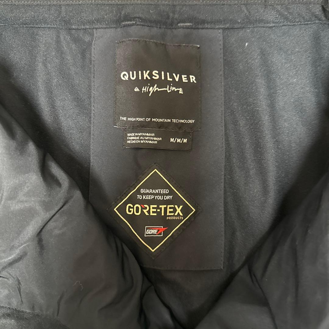 QUIKSILVER GORE-TEX スノーボードウェア ブラック