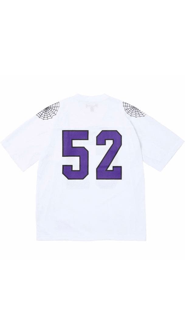 シャツ Supreme Spiderweb Football Jersey White