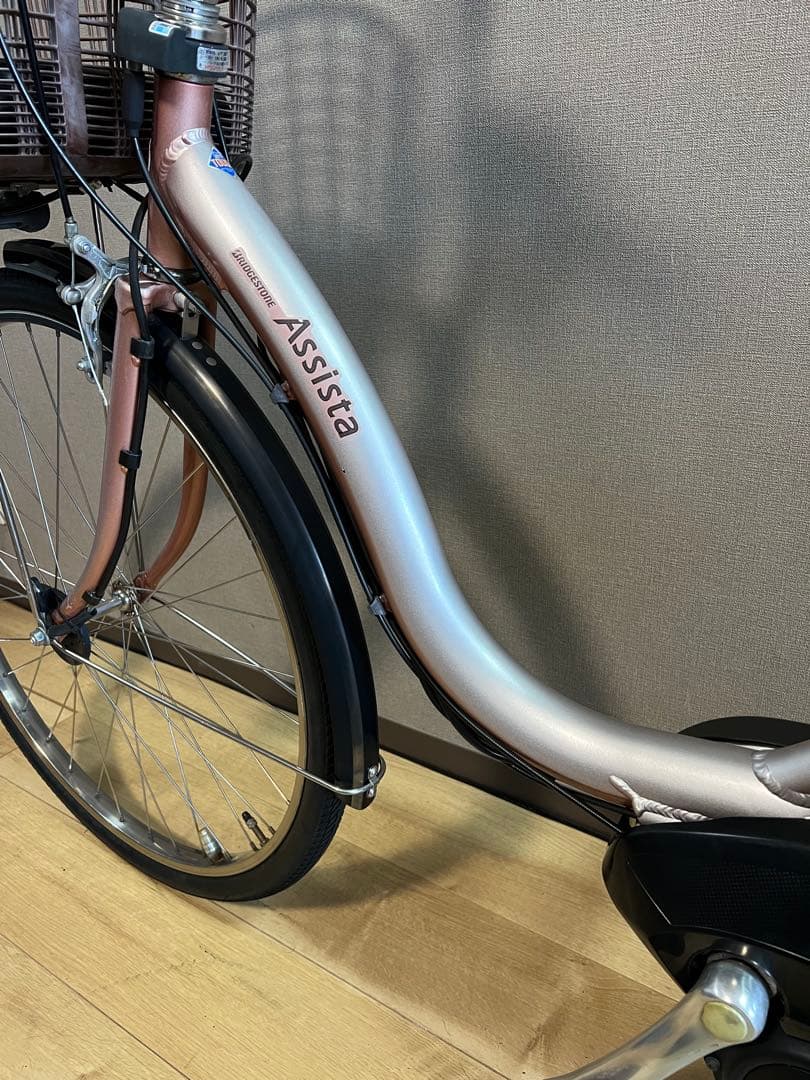 美品 ブリヂストン電動自転車、バッテリー12.3Ah