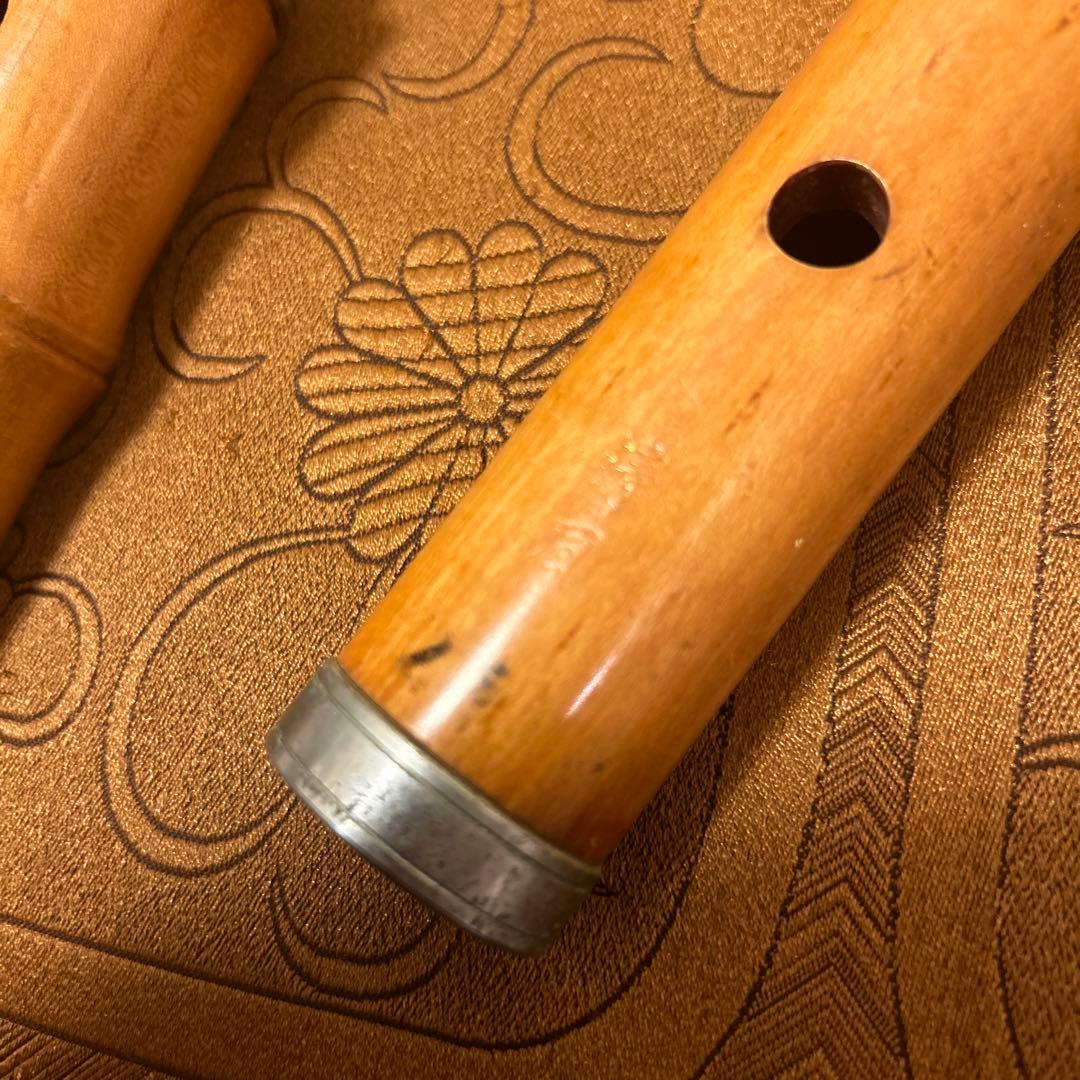 尺八　木管　二尺一寸　清風銘